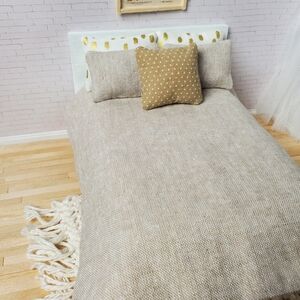 Miniature Dollhouse Linen Bed Set 1:12 Scale Maileg